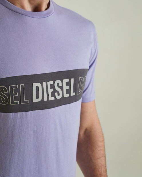 Grey Augustus Tee Sunset Diesel UK