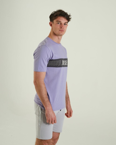 Grey Augustus Tee Sunset Diesel UK