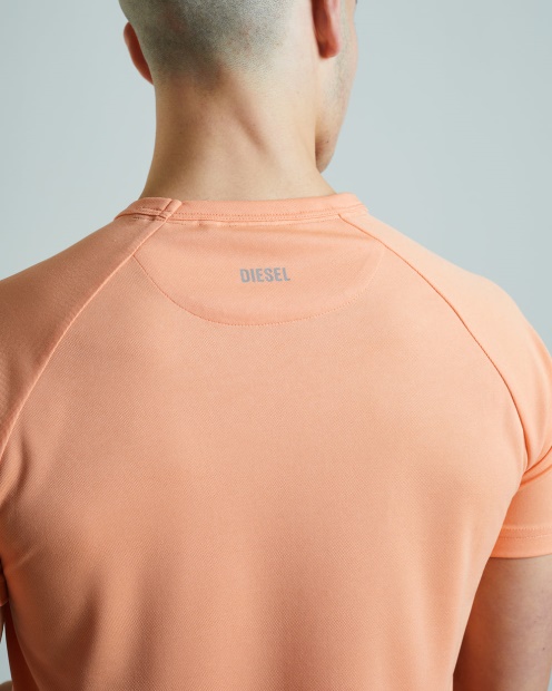 Diesel UK Aaro Tee Cosmic Coral Purple