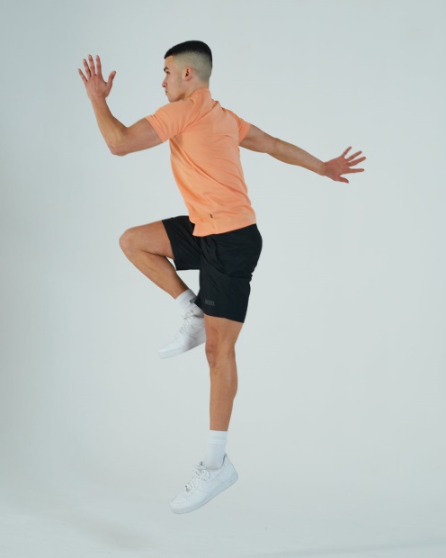 Diesel UK Aaro Tee Cosmic Coral Purple