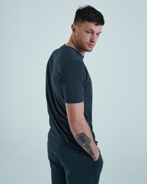 Yellow Diesel UK Caleb Tee Deep Pond