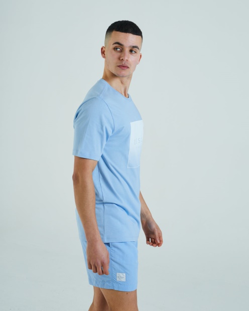 Stuart Tee Natural Blue Diesel UK Green