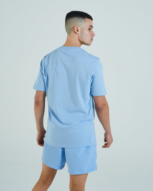 Stuart Tee Natural Blue Diesel UK Green