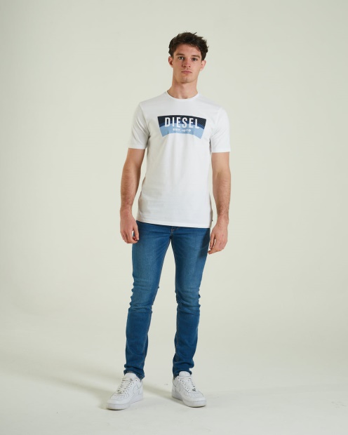 Diesel UK Kylan Tee Dove Black