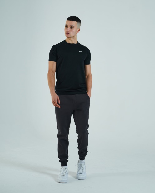 Diesel UK Aaro Tee New Black Red