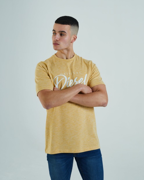 Duane Tee Ochre Diesel UK Black