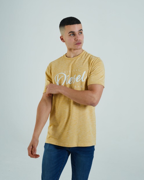 Duane Tee Ochre Diesel UK Black