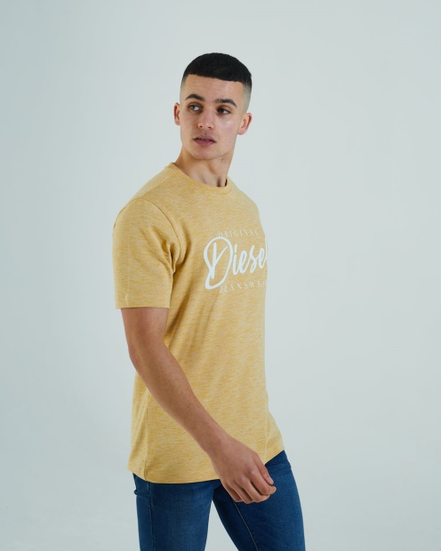 Duane Tee Ochre Diesel UK Black