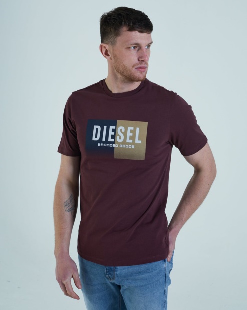 Kane Tee Sassafras Diesel UK Grey