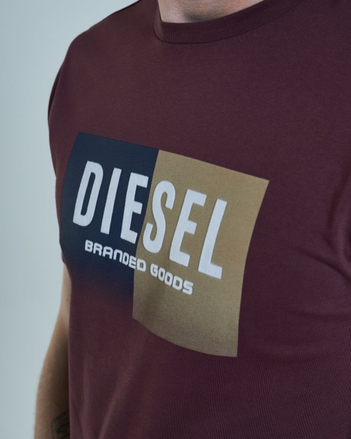 Kane Tee Sassafras Diesel UK Grey