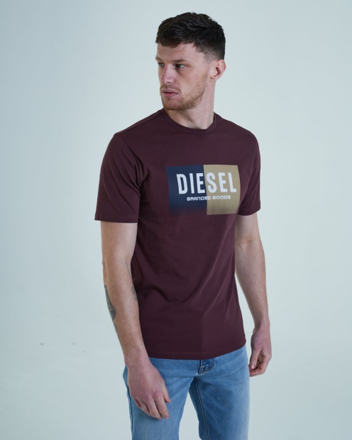 Kane Tee Sassafras Diesel UK Grey
