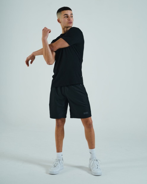 Diesel UK Thanos Tee New Black Yellow