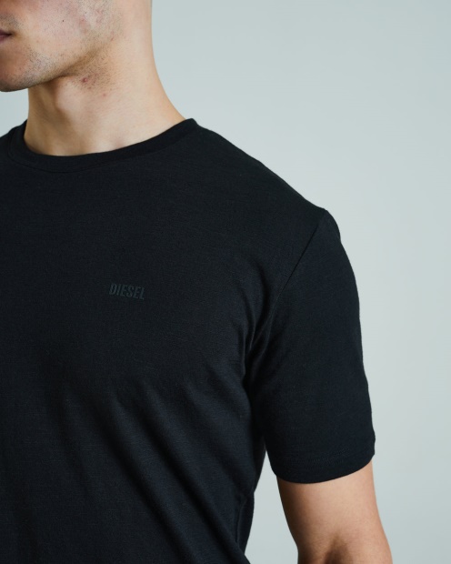 Diesel UK Thanos Tee New Black Yellow