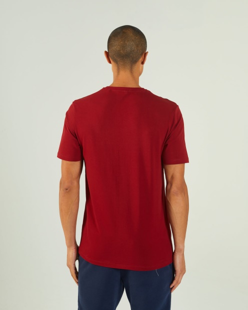 Diesel UK Hugo Tee Red Dahlia Blue