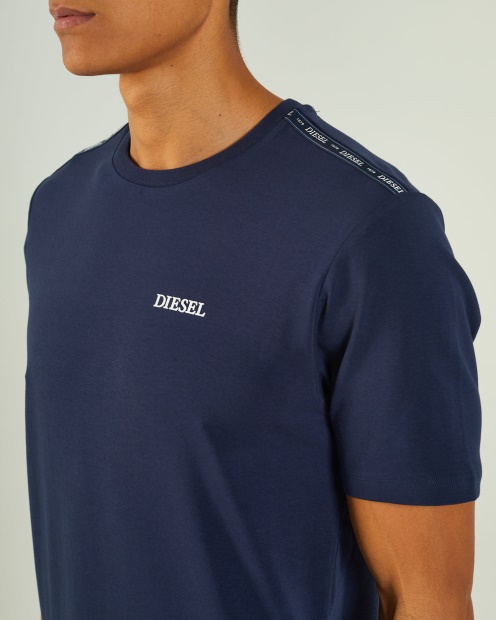 Hugo Tee Navy Blazer Diesel UK Red