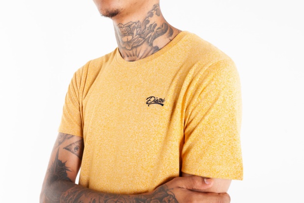 Basic Matt O Neck Tee Citrus Diesel UK Blue