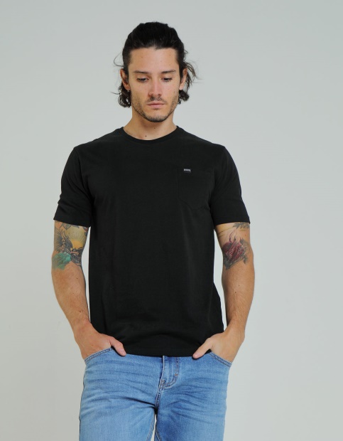 Red Diesel UK Basic Brett Pocket Tee Black