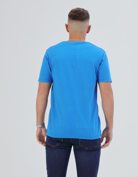 Diesel UK Basic Scott V-Neck Prince Blue Khaki