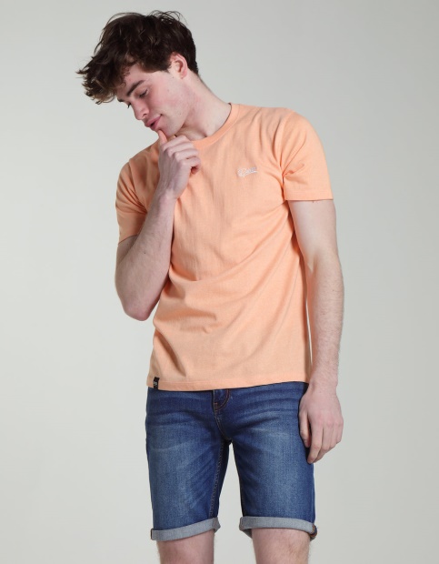 Basic Matt T-Shirt Coral Diesel UK Blue