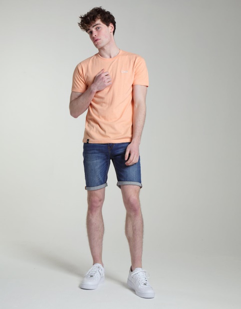 Basic Matt T-Shirt Coral Diesel UK Blue