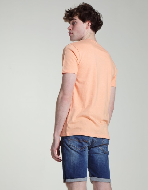 Basic Matt T-Shirt Coral Diesel UK Blue