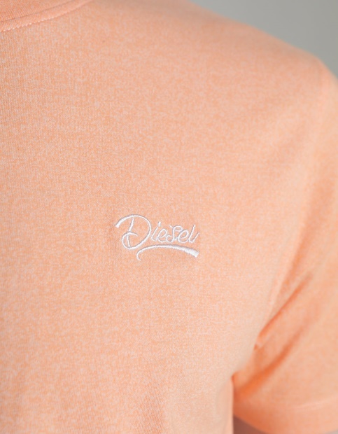 Basic Matt T-Shirt Coral Diesel UK Blue