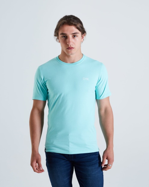 Orange Diesel UK Basic Scott O Neck Ocean Wave