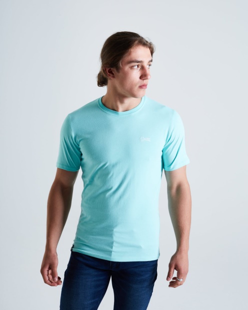 Orange Diesel UK Basic Scott O Neck Ocean Wave