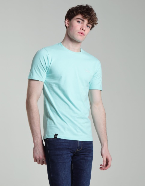 Orange Diesel UK Basic Scott O Neck Ocean Wave