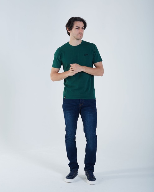 Diesel UK Basic O Neck Nordic Green Yellow