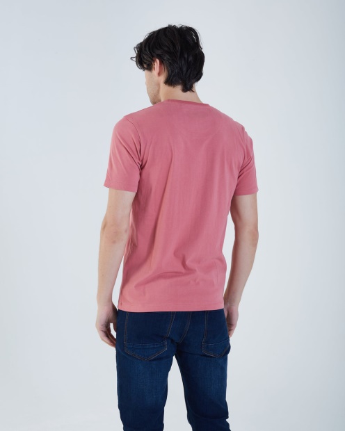 Green Basic Scott O Neck Tee Winterberry Diesel UK