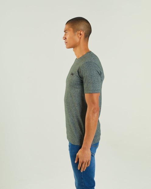 Brown Diesel UK Basic Matt O Neck Pine Green