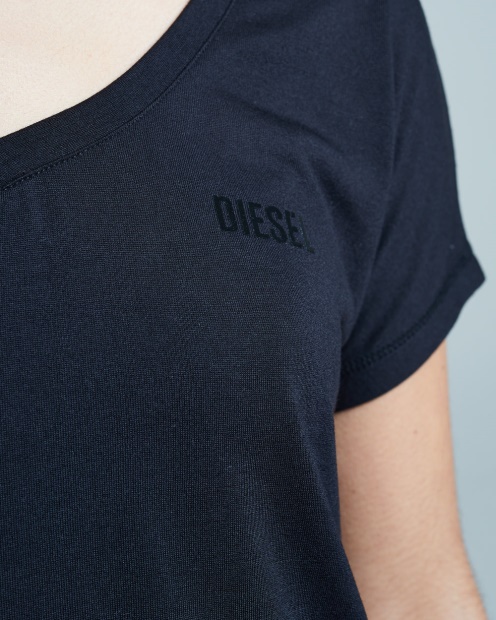 Diesel UK Lake T-Shirt Black Pink