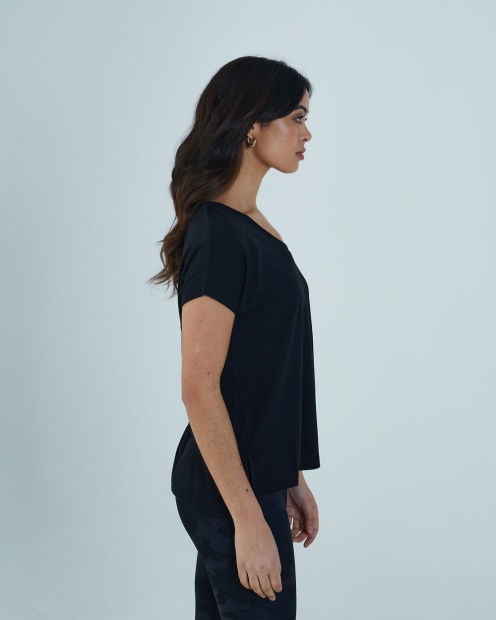 Diesel UK Lake T-Shirt Black Pink