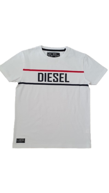 Diesel UK Kieran Tee White