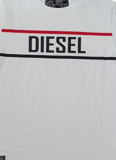 Diesel UK Kieran Tee White