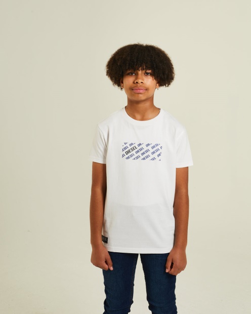 Diesel UK Tafty Tee White