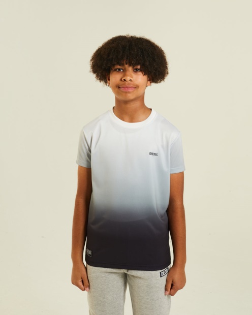 Myles Tee Grey/Black Diesel UK