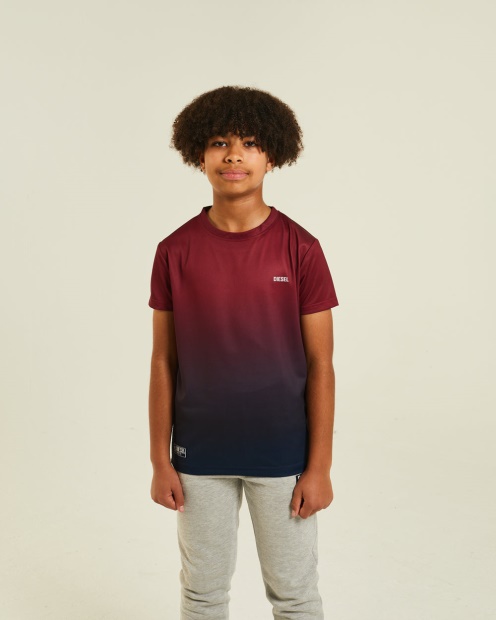 Diesel UK Myles Tee Red/Navy