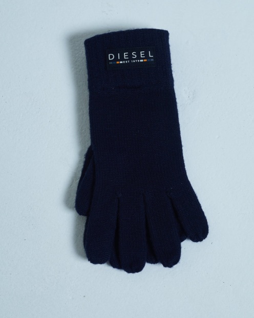 Navy Christopher Gloves Diesel UK