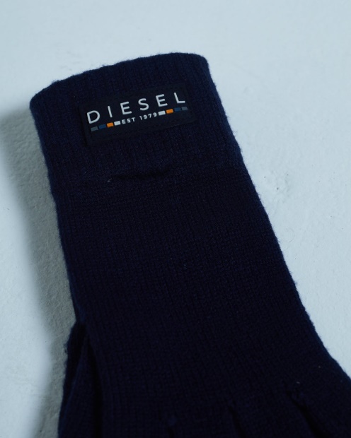 Navy Christopher Gloves Diesel UK