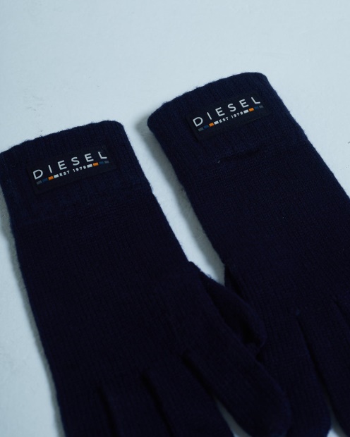 Navy Christopher Gloves Diesel UK