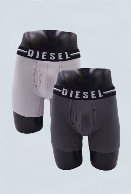 Diesel UK Thompson Boxers Granite/Supreme Grey Purple/Violet/White
