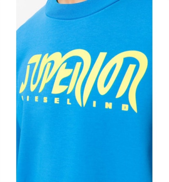 S Bay Sc Felpa Men's Sweatshirt Long Sleeve Pullover Lounge Wear Diesel UK