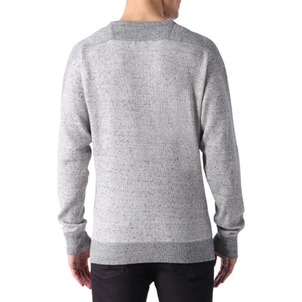 S Erastos Men's Sweatshirt Crew Neck Long Sleeve Casual Pullover Jumper Diesel UK