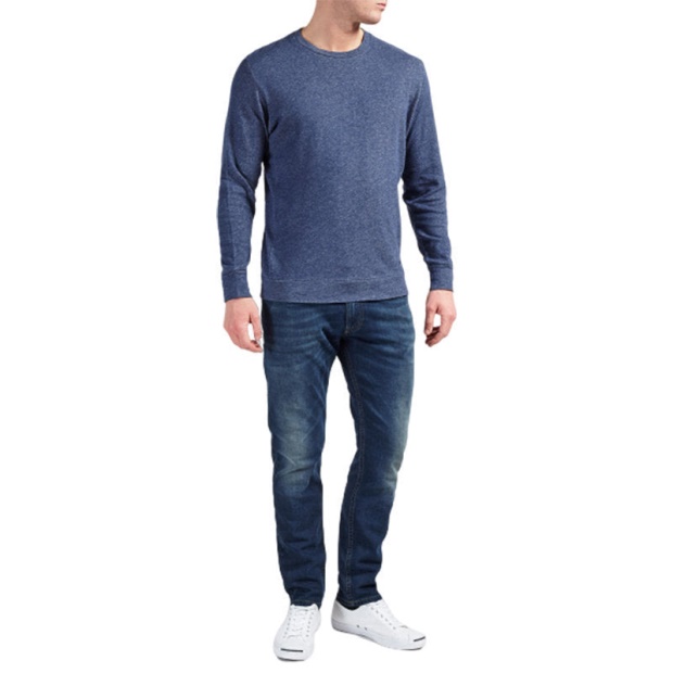 S Compton Men's Sweatshirt Crew Neck Long Sleeve Casual Pullover Jumper Diesel UK