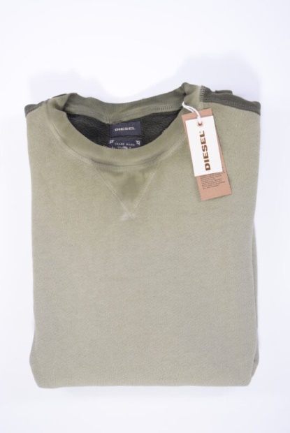 Diesel UK S D Sweat Men's Sweatshirt Crew Neck Long Sleeve Winter Pullover Jumper