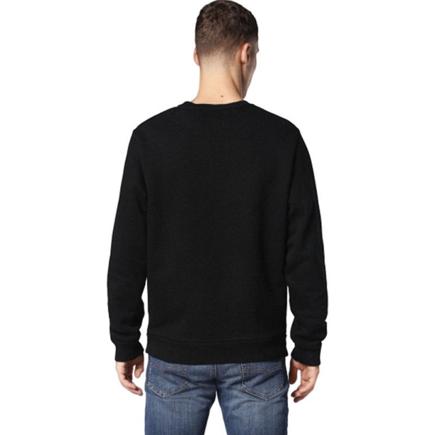 S Samuel Felpa 900 Men's Sweatshirt Crew Neck Long Sleeve Pullover Jumper Diesel UK