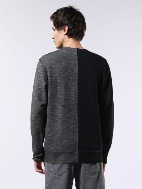 Diesel UK S Joe Nc Felpa Men's Mohawk Head Sweatshirt Pullover Long Sleeve Jumper