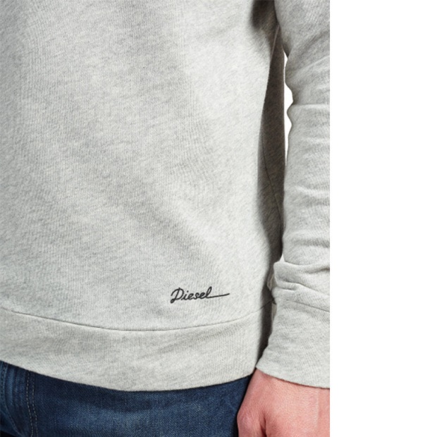 Diesel UK S Compton Men's Sweatshirt Crew Neck Long Sleeve Casual Pullover Jumpers